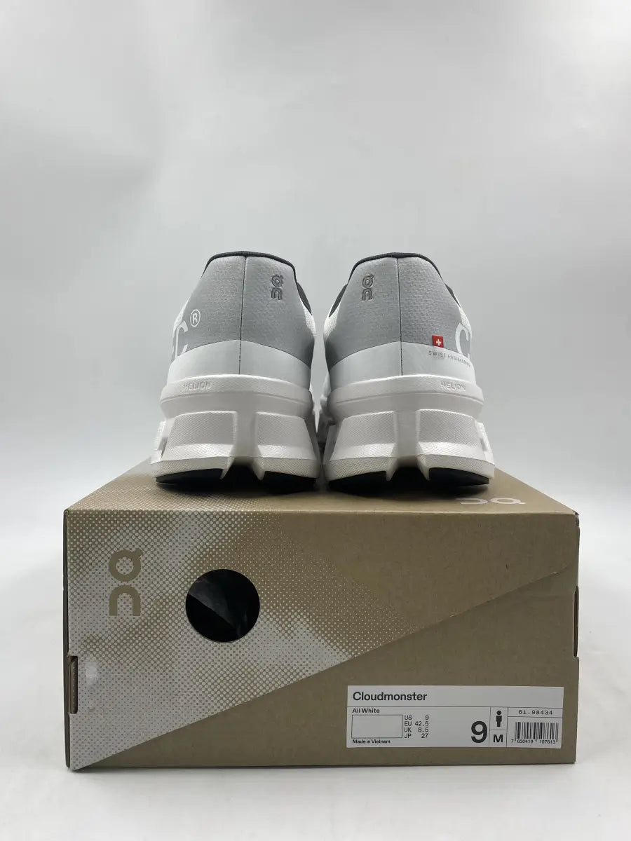 On Running Cloudmonster - All White