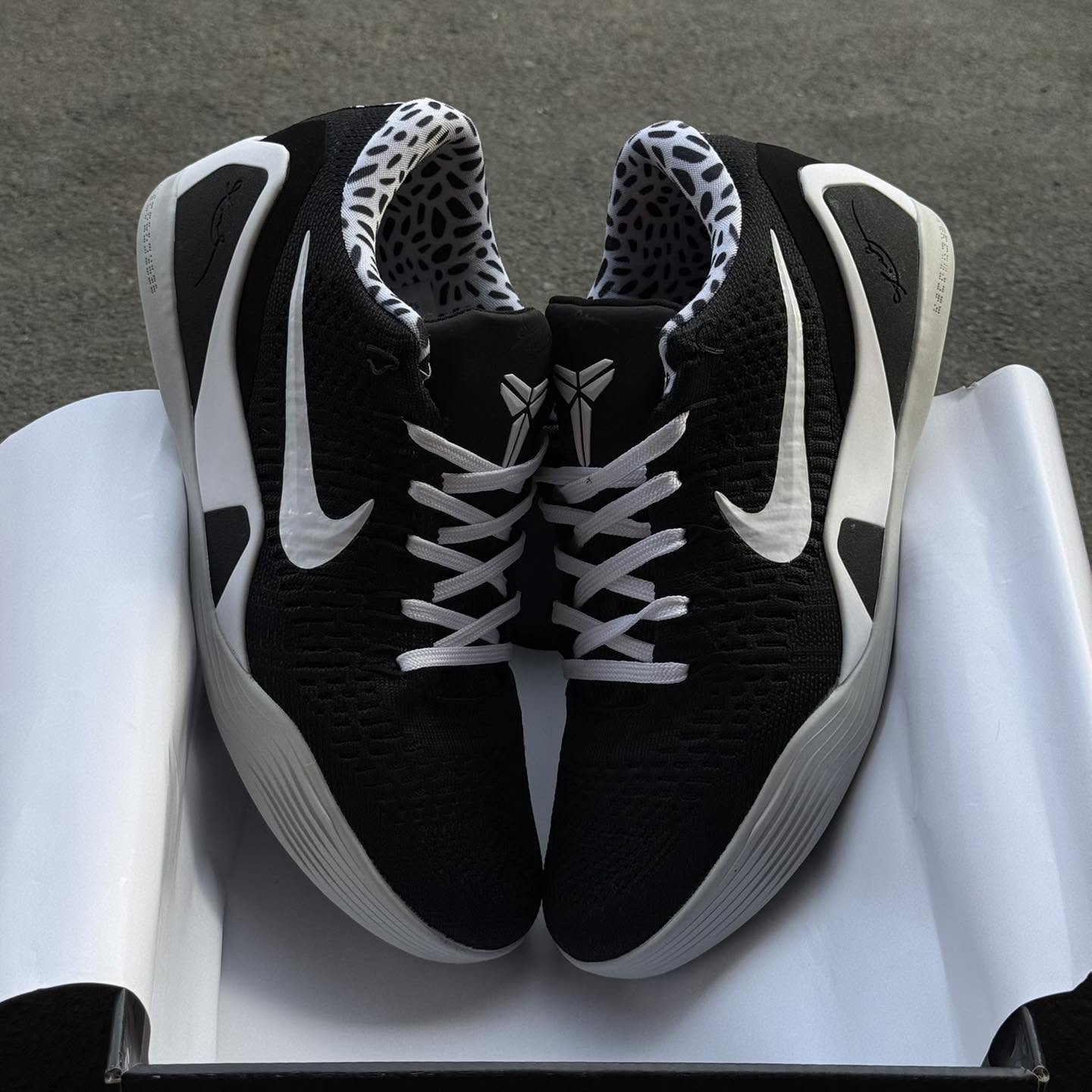 Kobe 9 Low - Black White